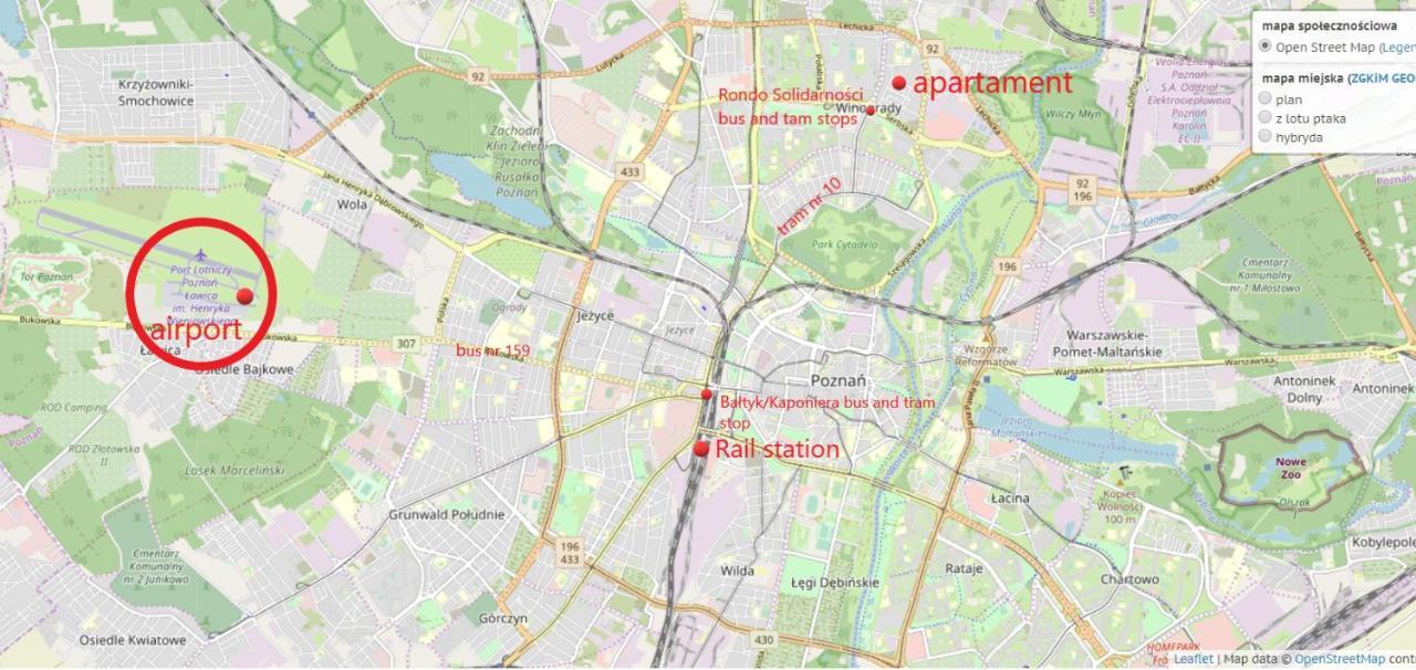 Apartament Paderewski Πόζναν Εξωτερικό φωτογραφία